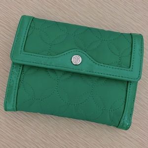 Green Vera Bradley wallet